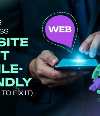 Mobile-friendly WordPress website displayed across smartphone, tablet, and desktop devices