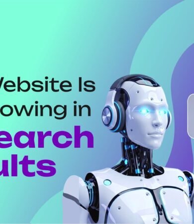 Why a website is not showing in AI search results